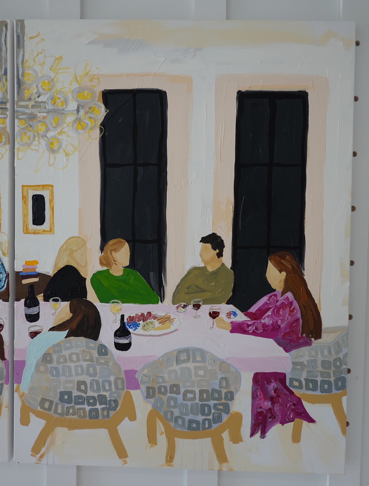The Dinner Party (Diptych)