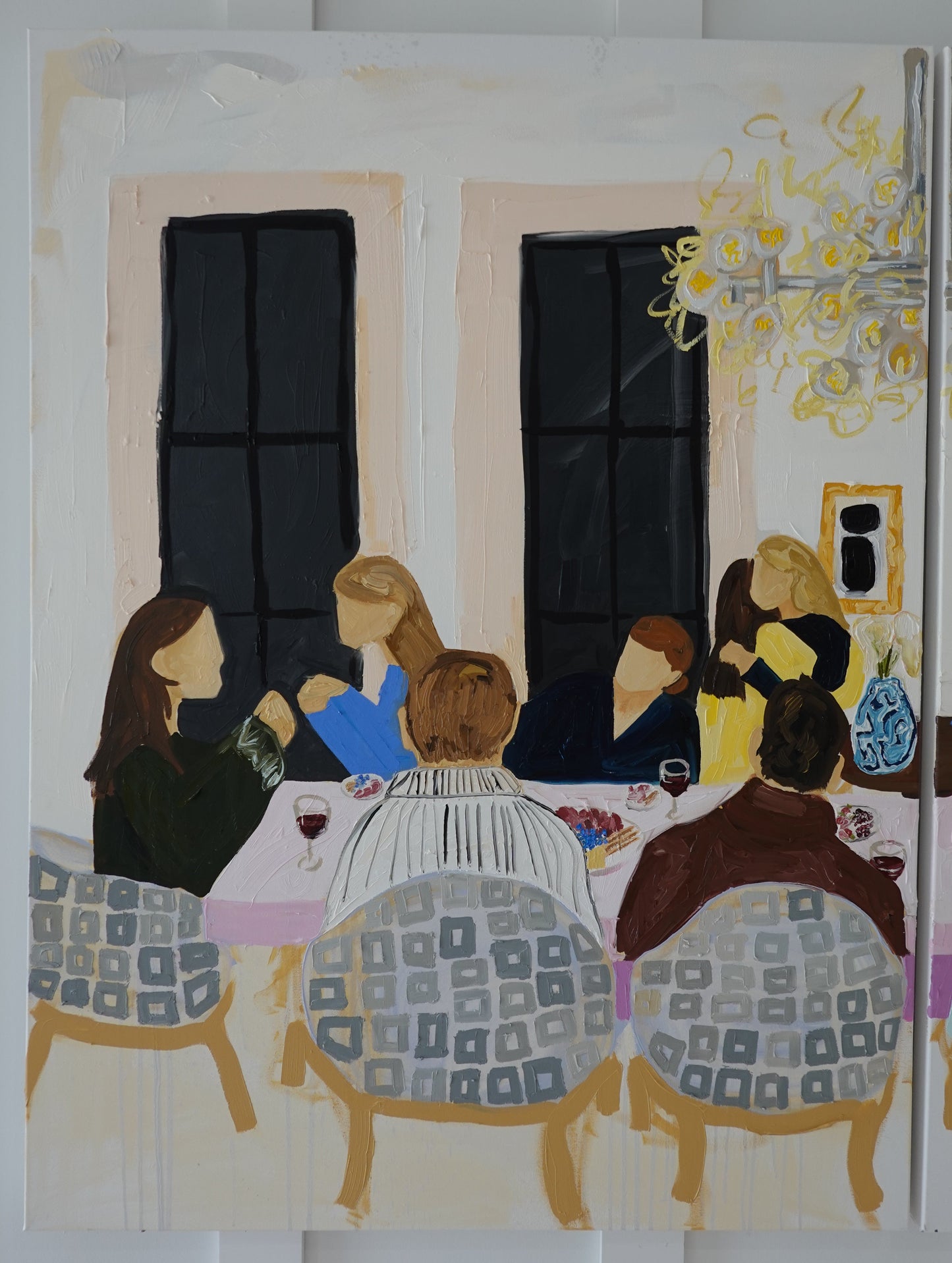 The Dinner Party (Diptych)