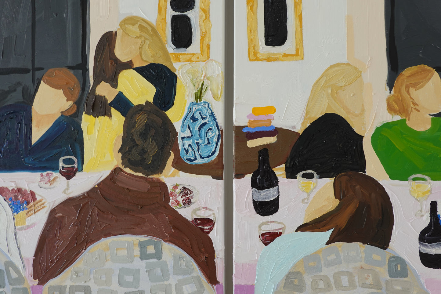 The Dinner Party (Diptych)